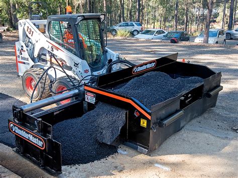 roller paver skid steer|asphalt skid steer attachment.